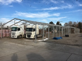 Raktársátor 12,5 méter széles-17